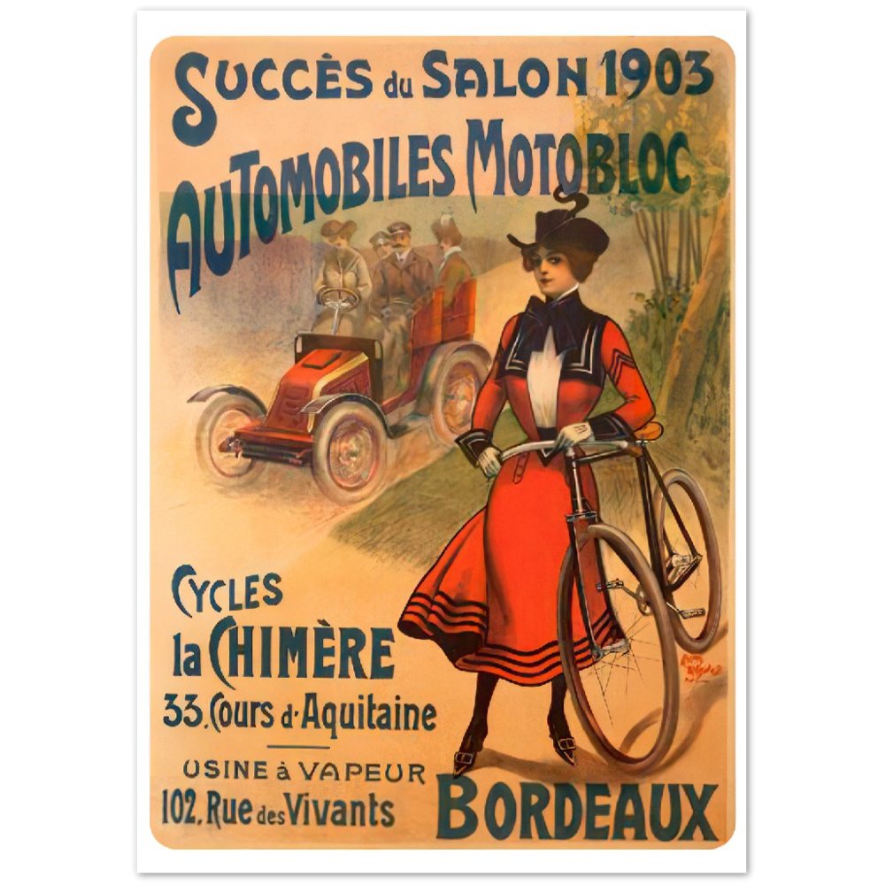 Vintage Poster on Premium Matte Paper - Posterify