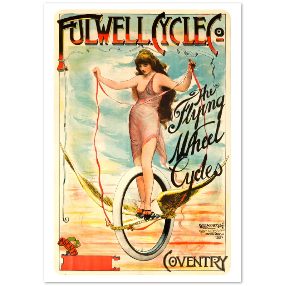 Vintage Poster on Premium Matte Paper - Posterify