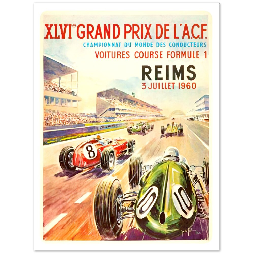 Vintage Poster on Premium Matte Paper - Posterify