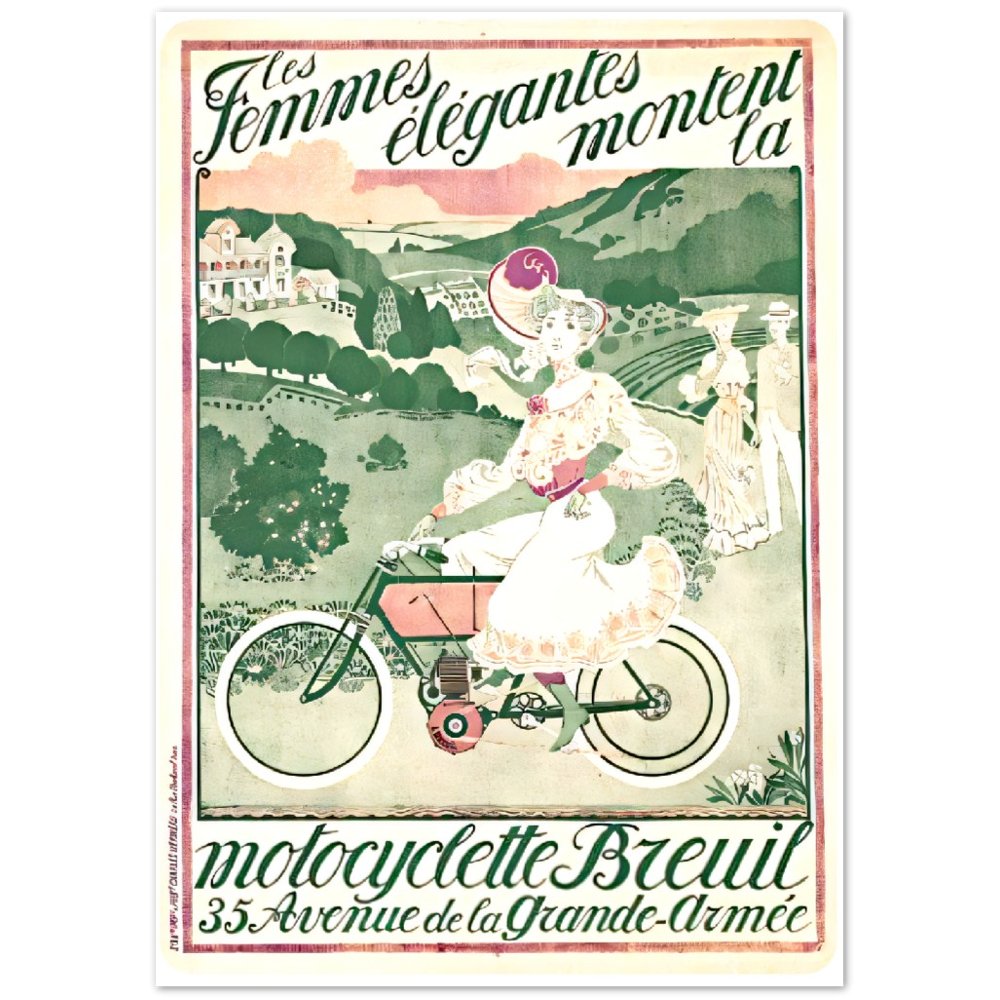 Vintage Poster on Premium Matte Paper - Posterify
