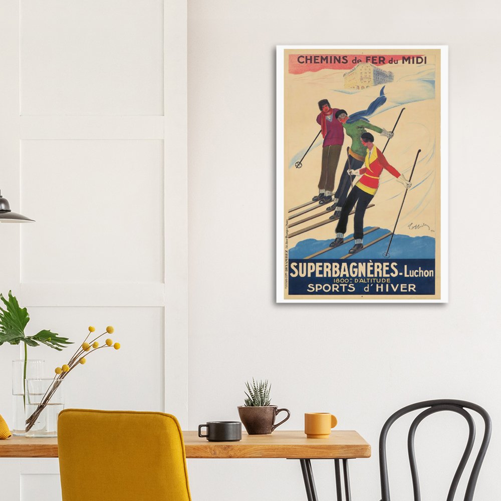 Vintage Poster on Premium Matte Paper - Posterify