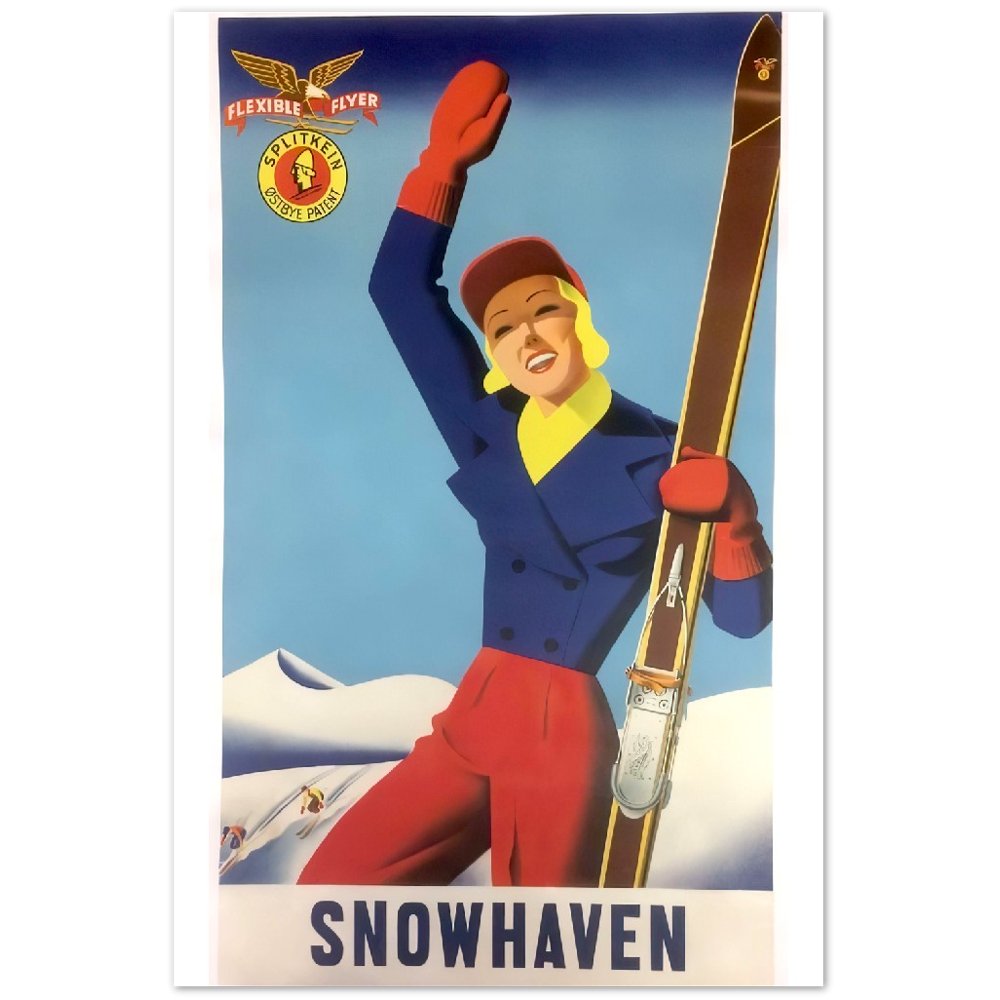 Vintage Poster on Premium Matte Paper - Posterify