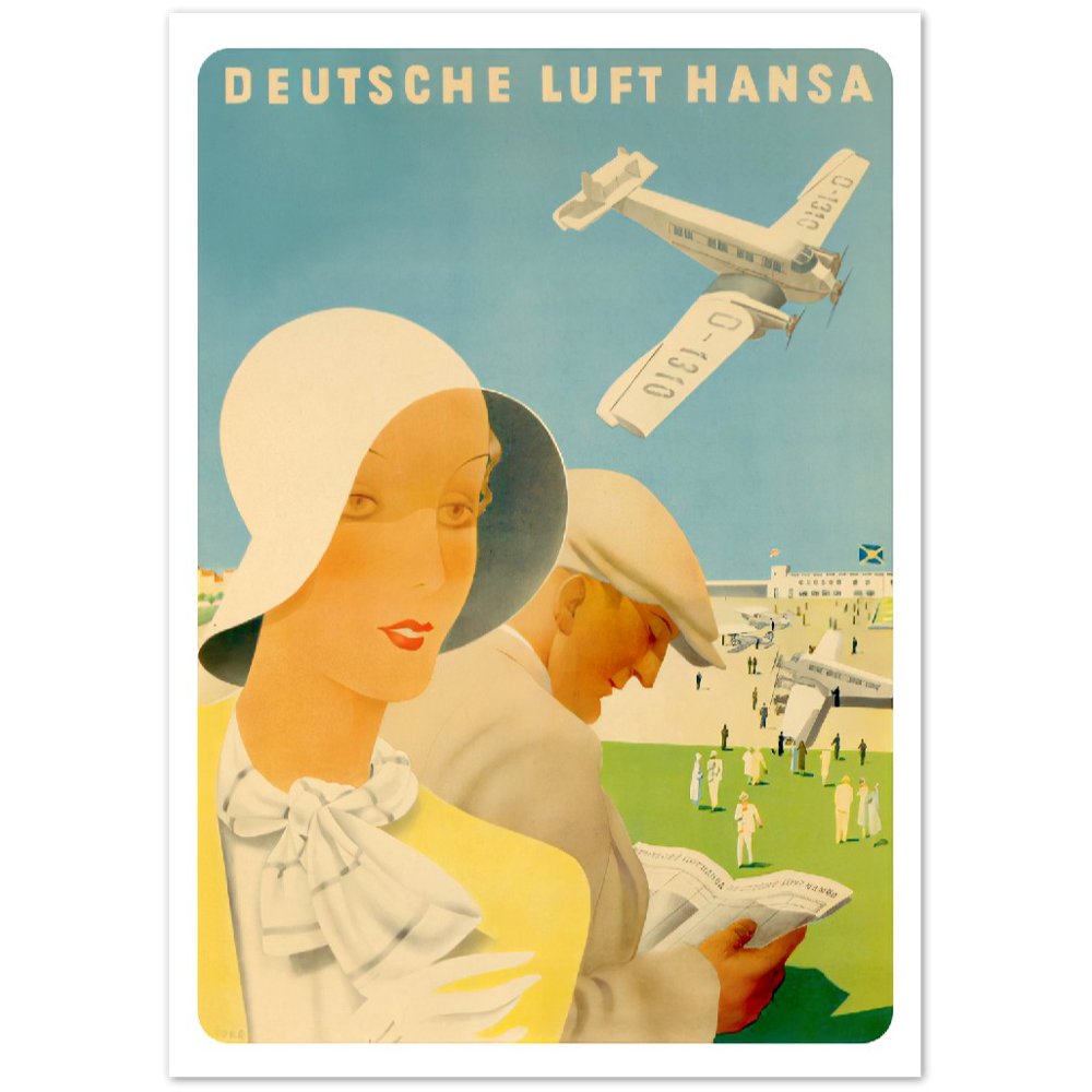 Vintage Poster on Premium Matte Paper - Posterify