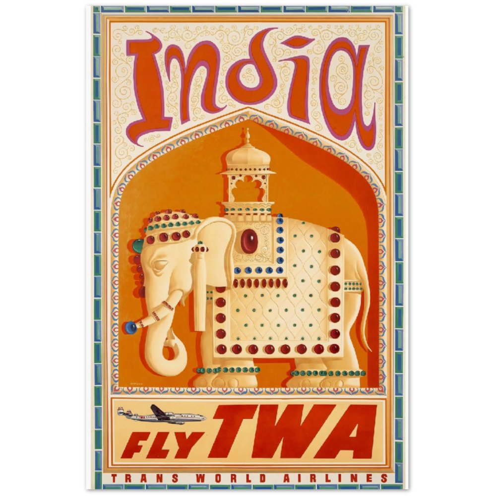 Vintage Poster on Premium Matte Paper - Posterify