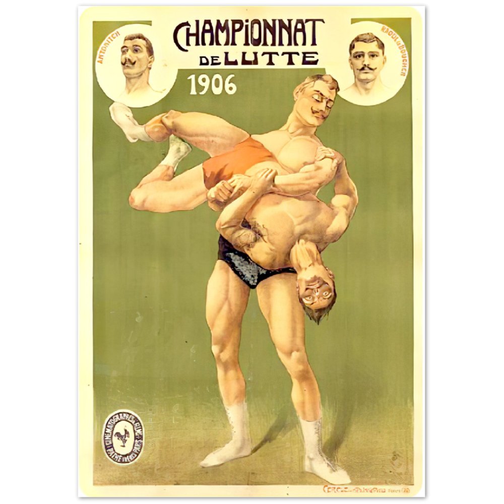 Vintage Poster on Premium Matte Paper - Posterify