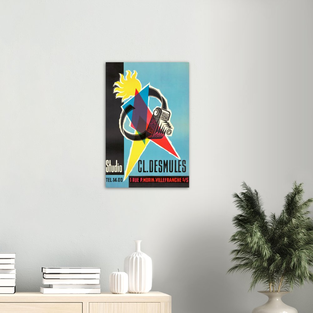 Vintage Poster on Premium Matte Paper - Posterify