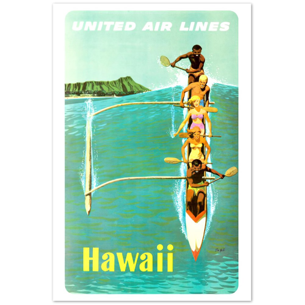 Vintage Poster on Premium Matte Paper - Posterify