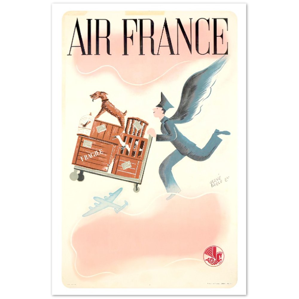 Vintage Poster on Premium Matte Paper - Posterify