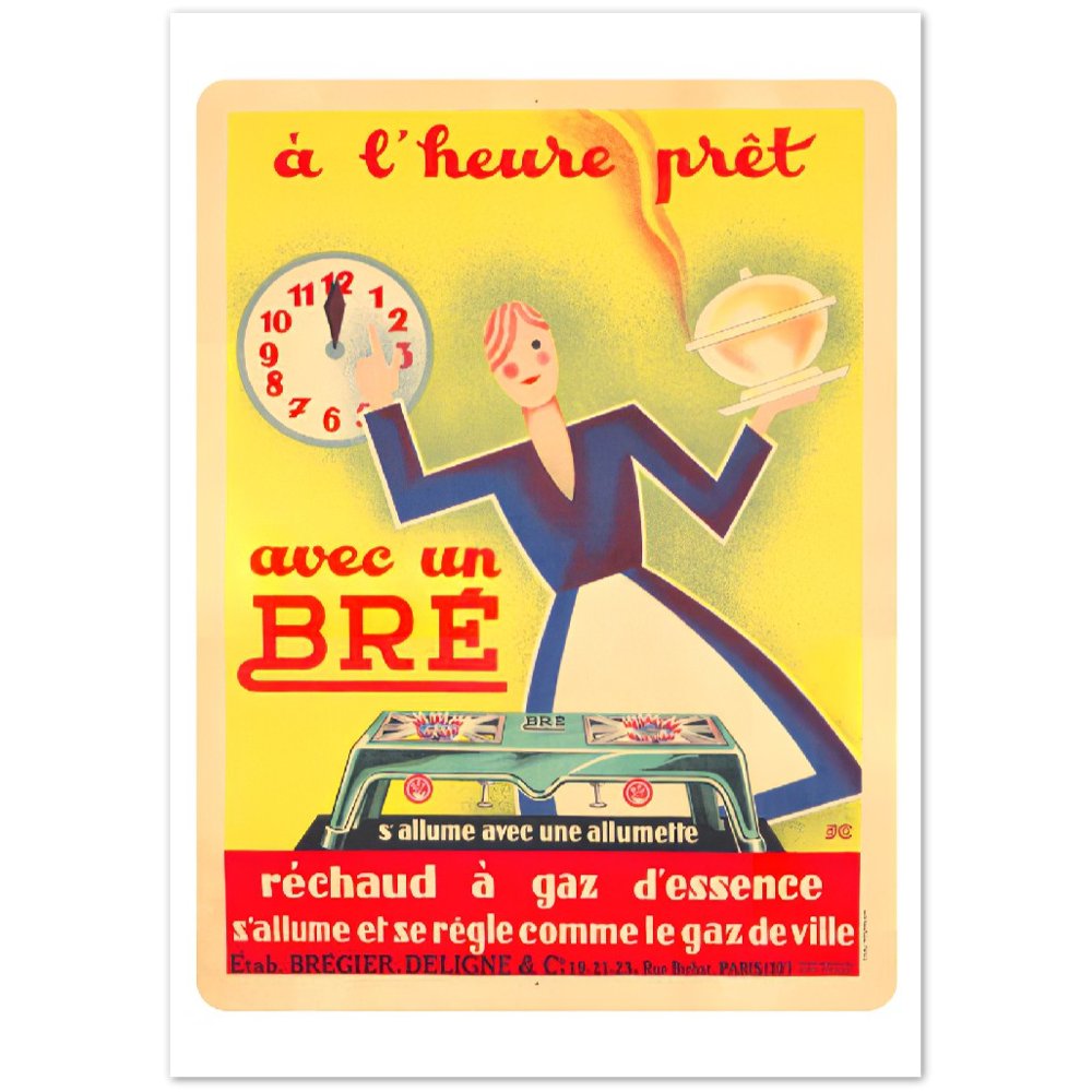 Vintage Poster on Premium Matte Paper - Posterify