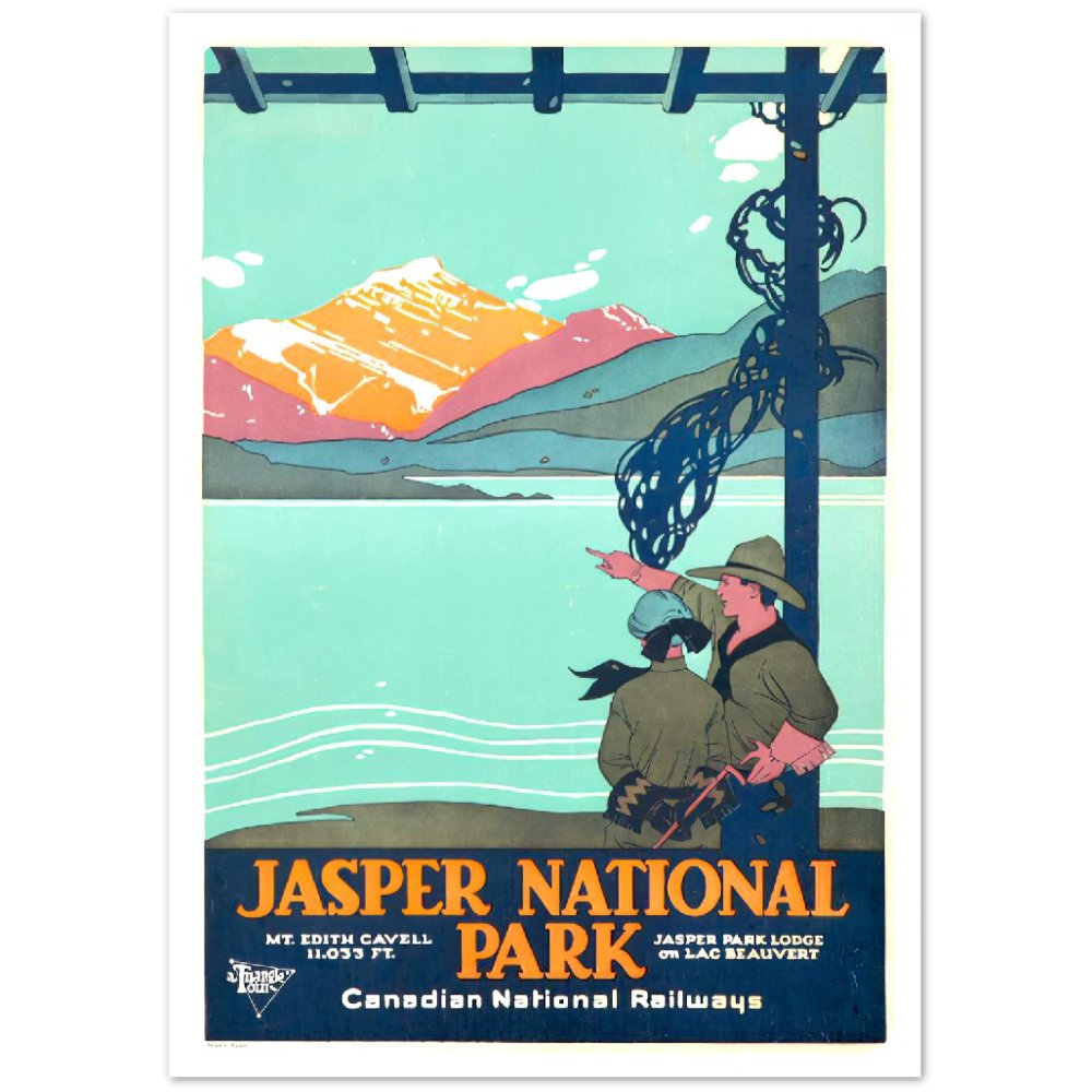 Vintage Poster on Premium Matte Paper - Posterify