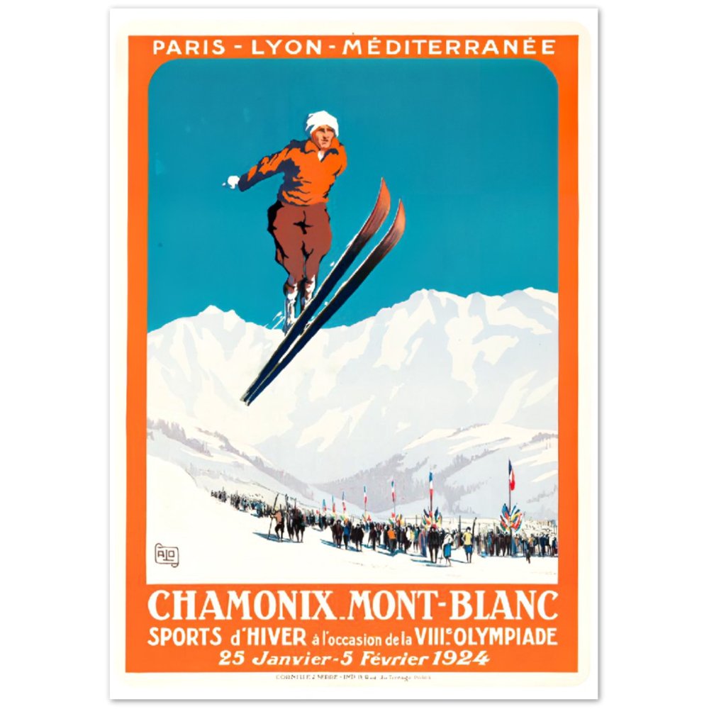 Vintage Poster on Premium Matte Paper - Posterify