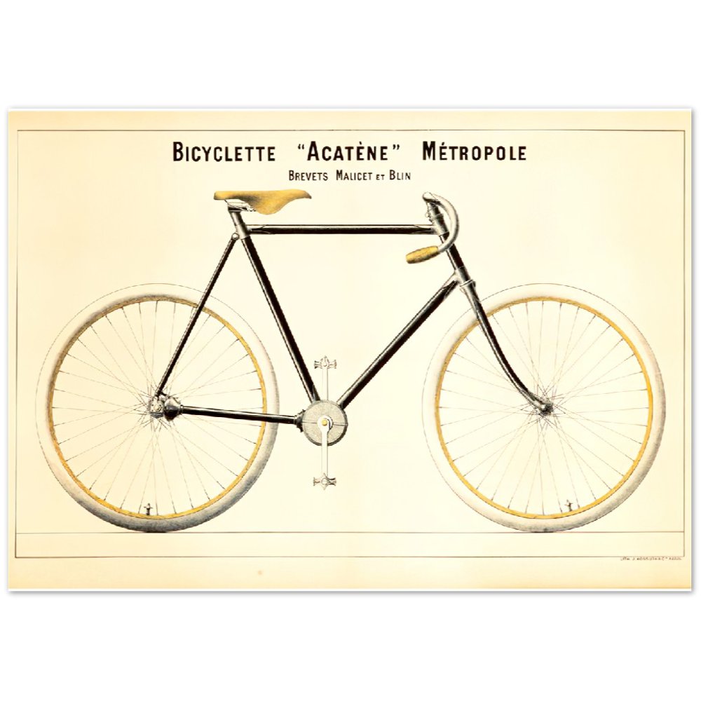 Vintage Poster on Premium Matte Paper - Posterify