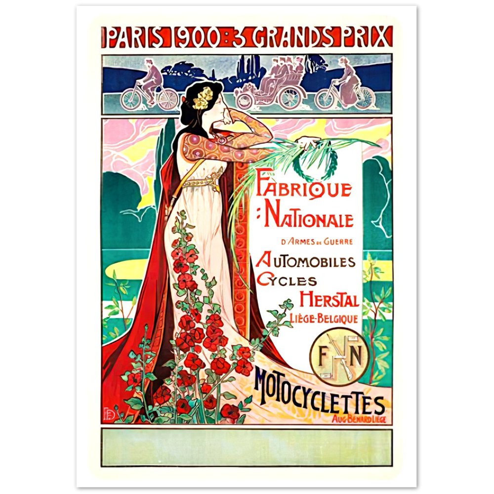 Vintage Poster on Premium Matte paper - Posterify