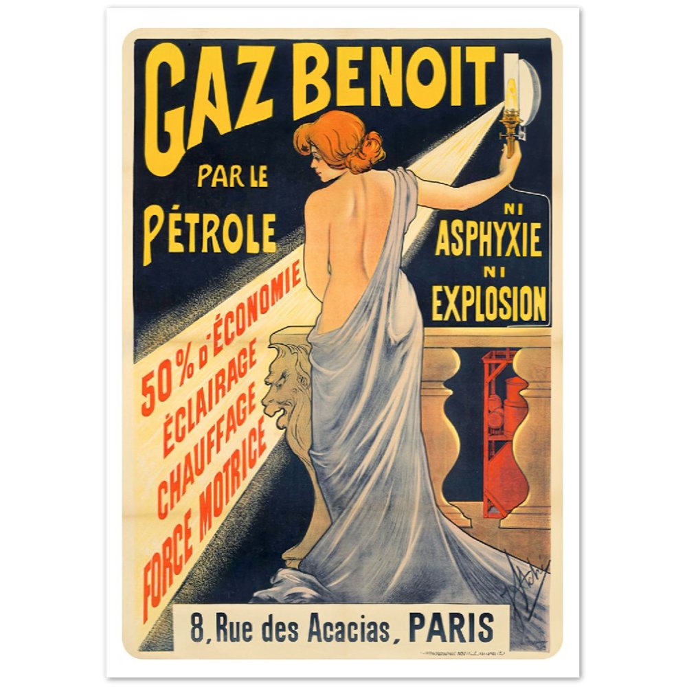 Vintage Poster on Premium Matte Paper - Posterify