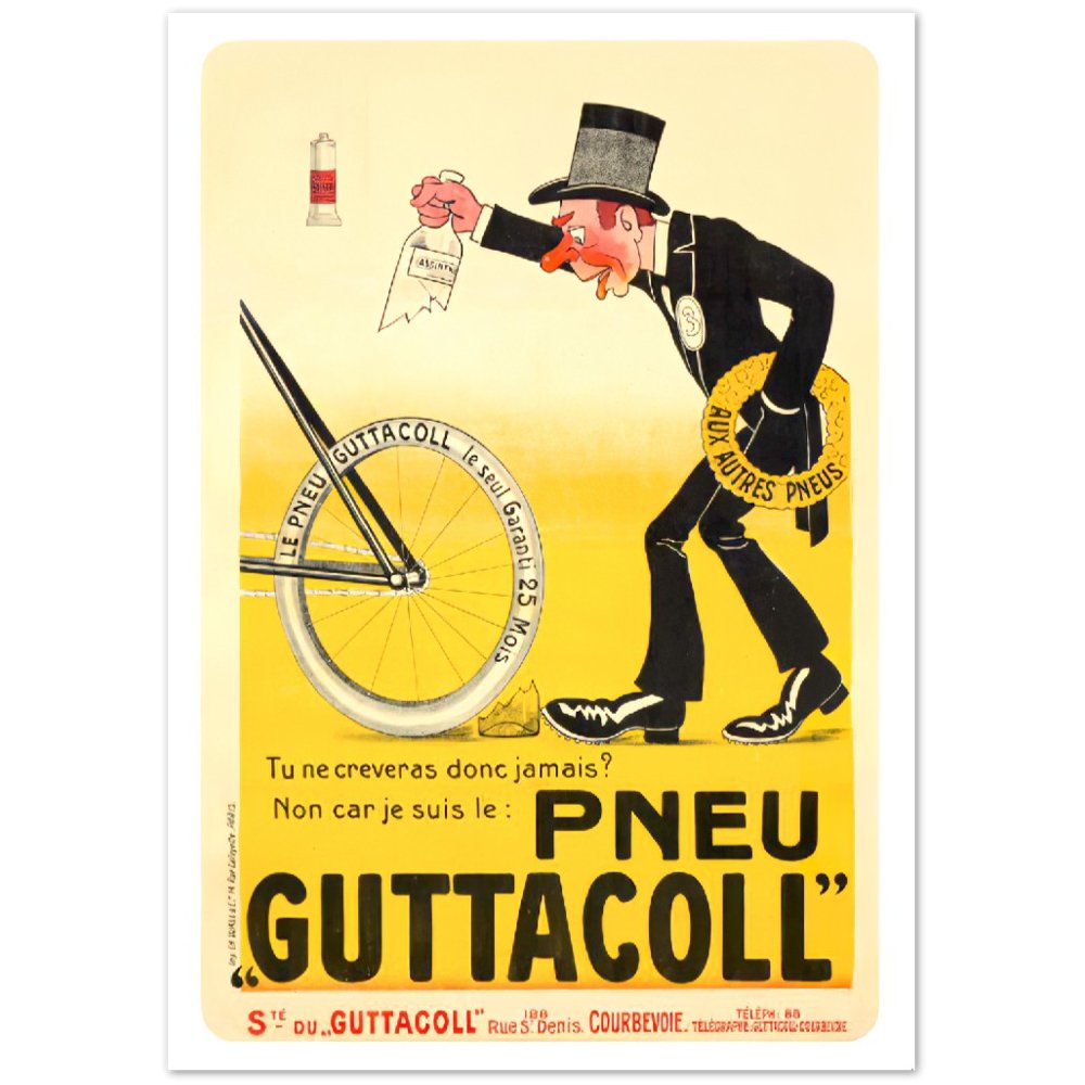 Vintage Poster on Premium Matte Paper - Posterify