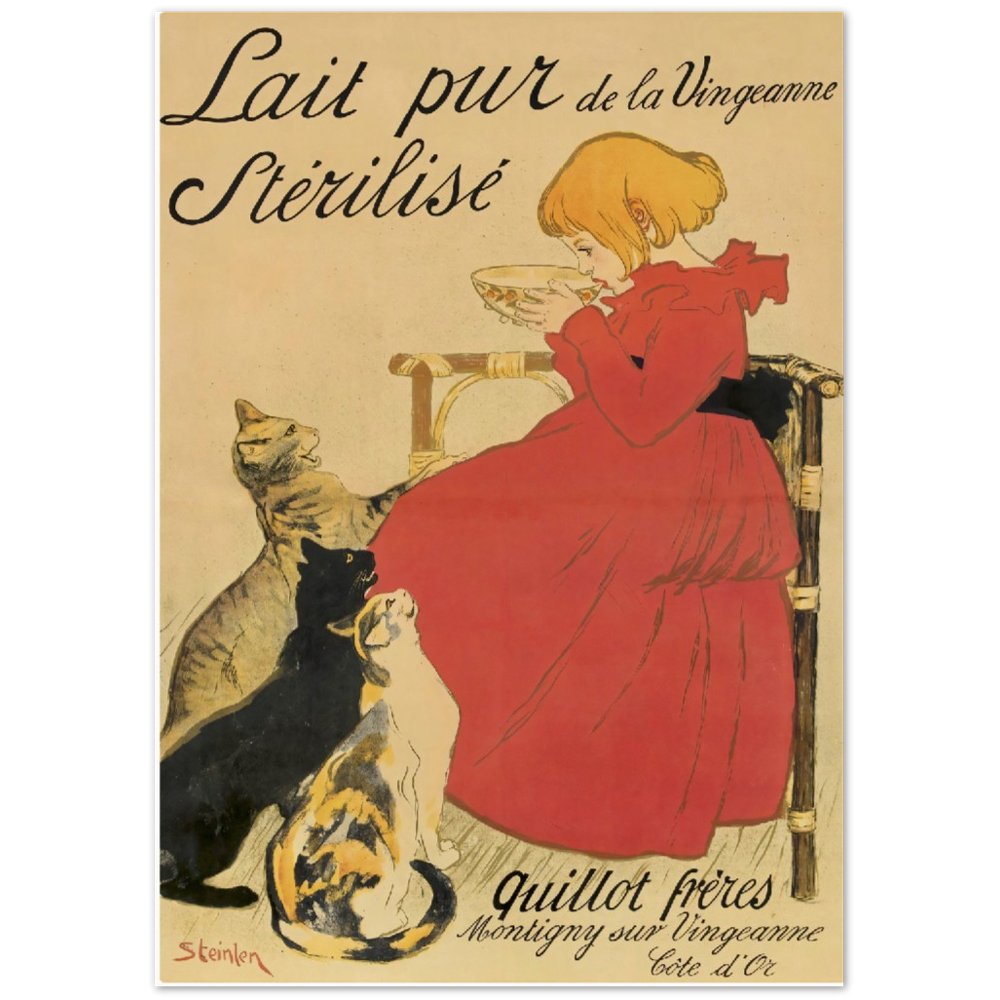 Vintage Poster on Premium Matte Paper - Posterify