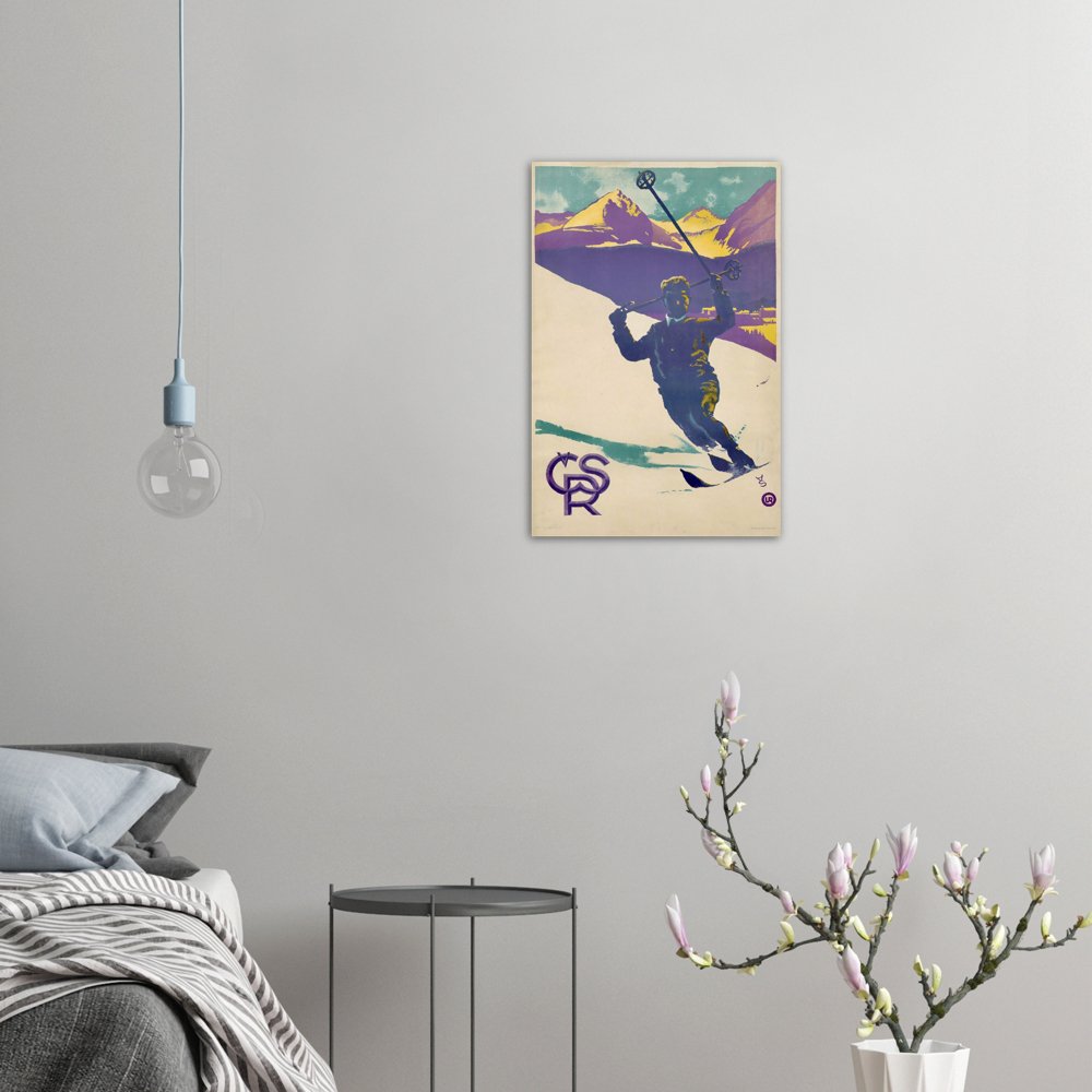 Vintage Poster on Premium Matte Paper - Posterify