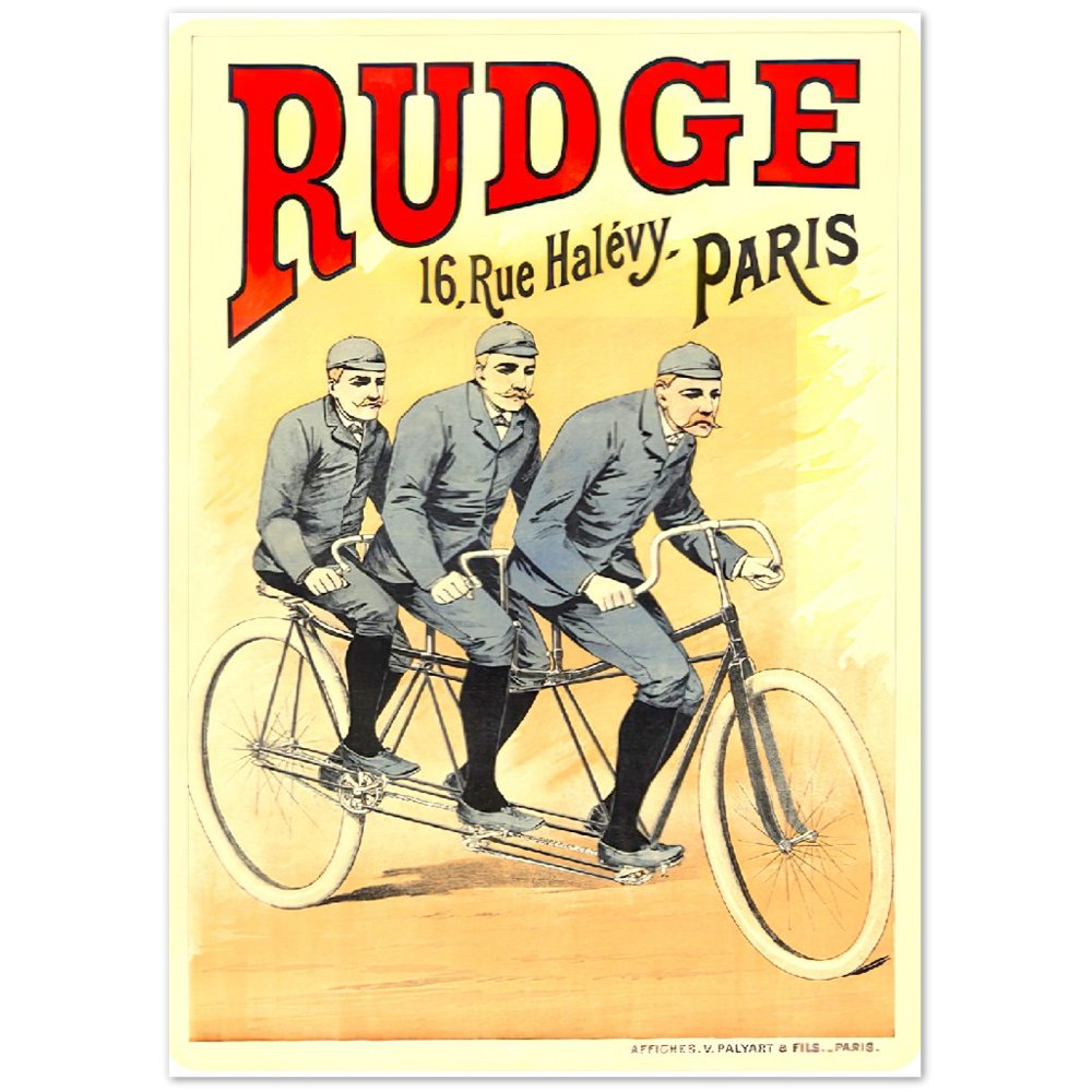 Vintage Poster on Premium Matte Paper - Posterify