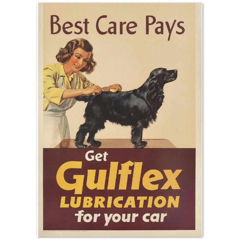 Vintage Poster on Premium Matte Paper - Posterify