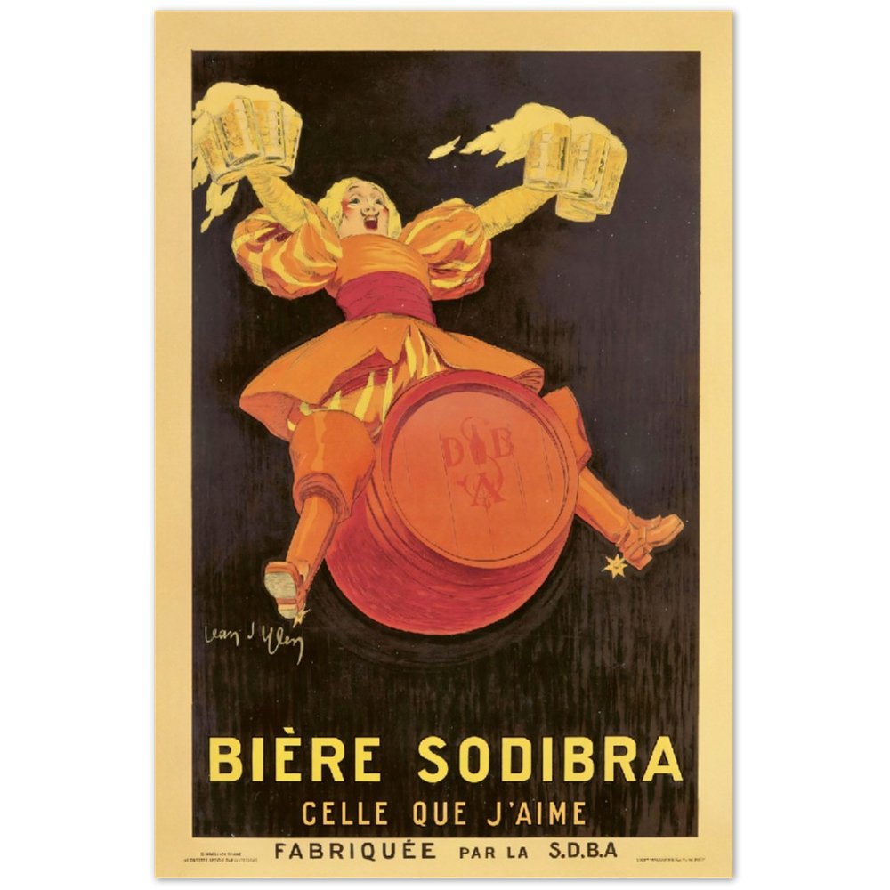 Vintage Poster on Premium Matte Paper - Posterify