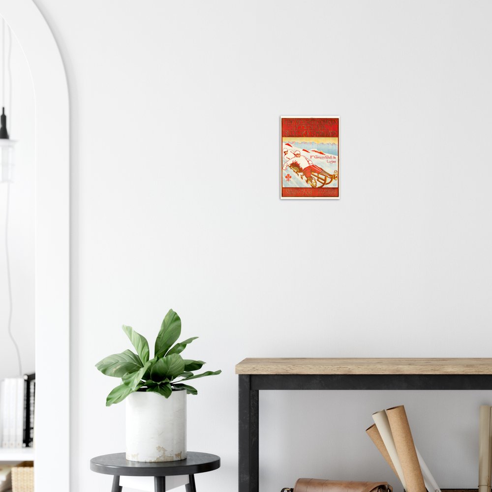 Vintage Poster on Premium Matte Paper - Posterify