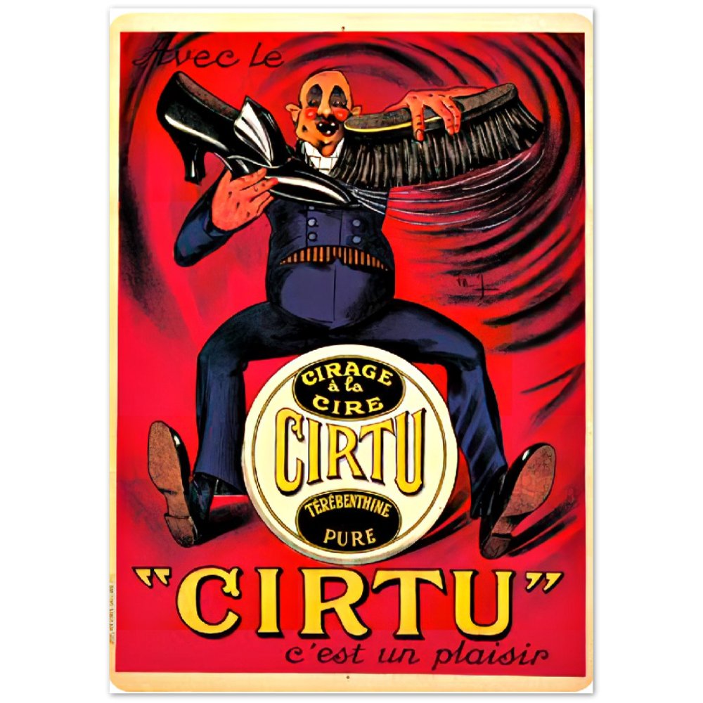 Vintage Poster on Premium Matte Paper - Posterify