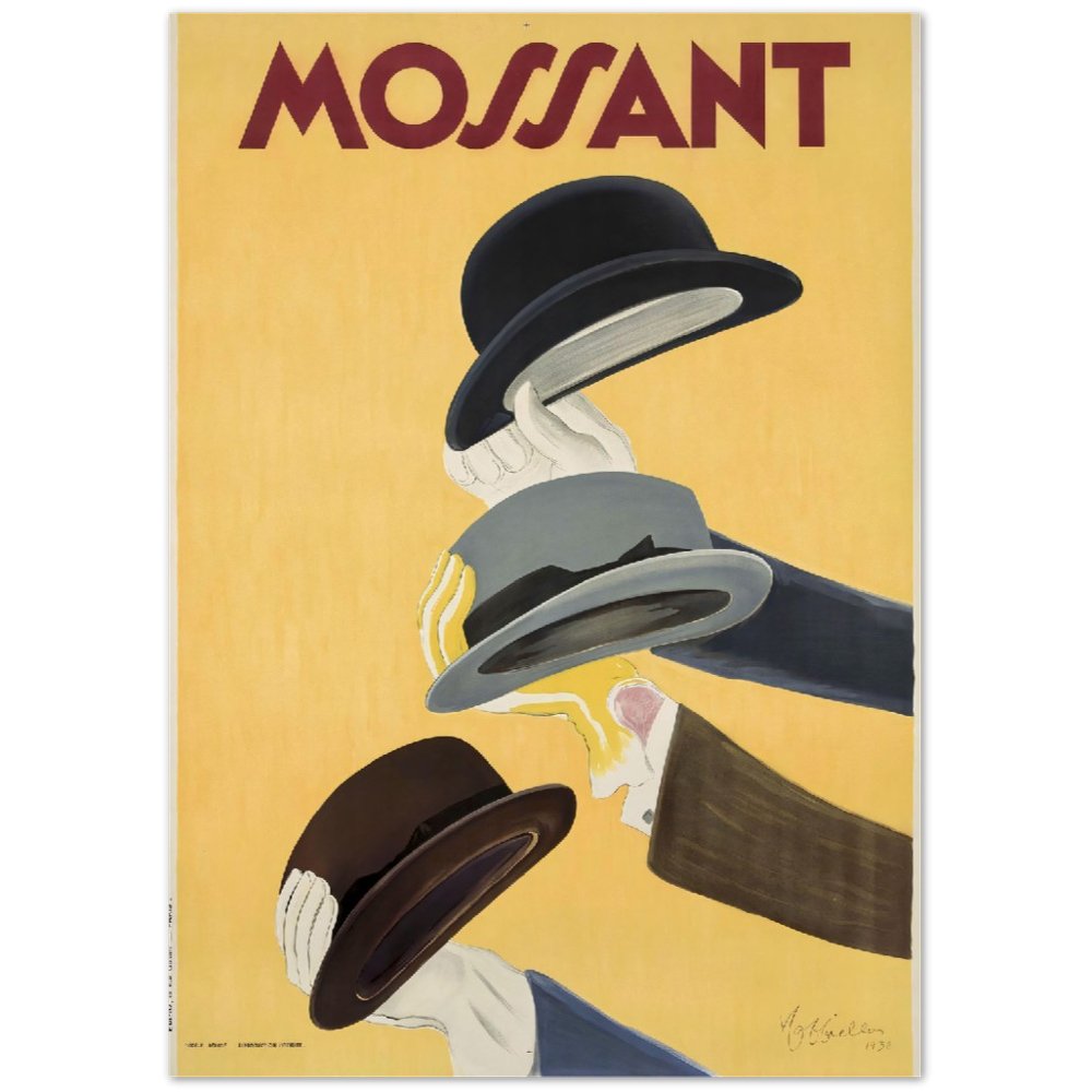 Vintage Poster on Premium Matte Paper - Posterify