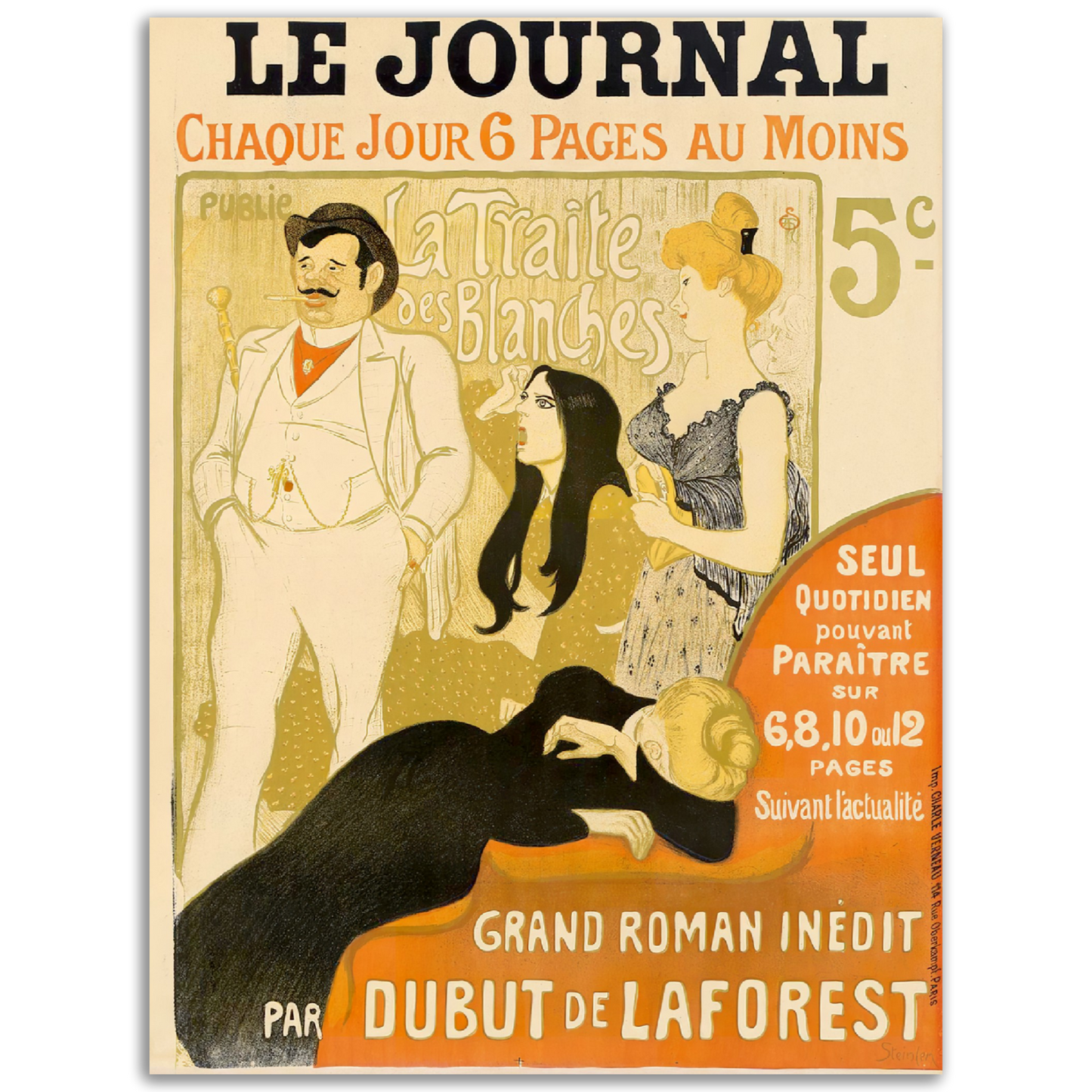 Vintage Poster on Premium Matte Paper - Posterify