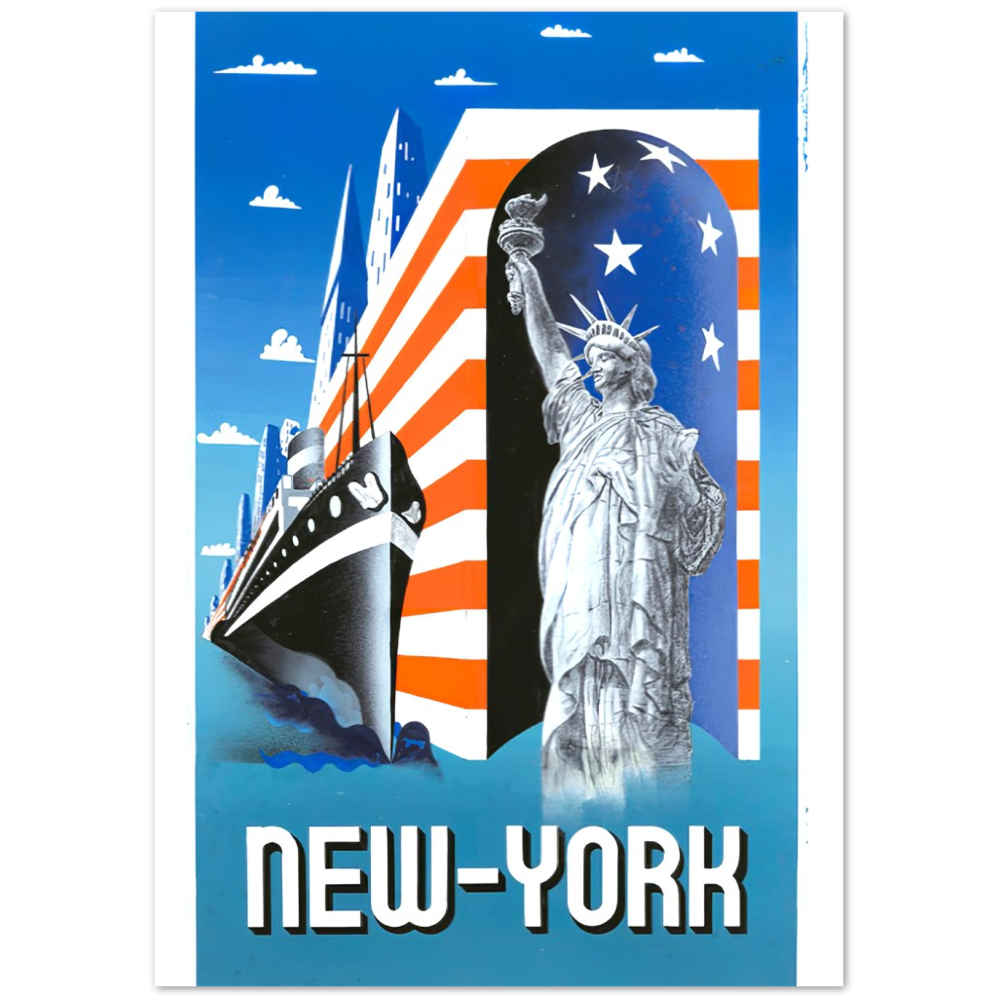 Vintage Poster on Premium Matte paper - Posterify