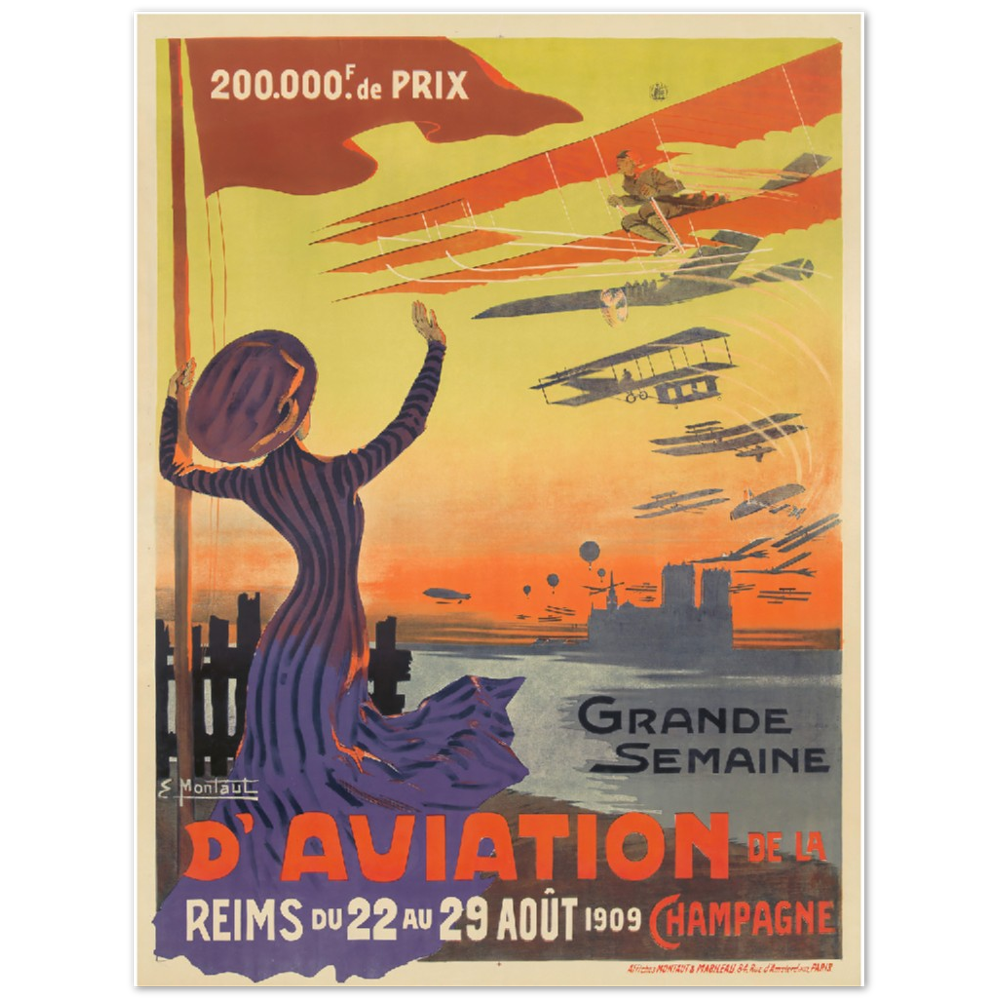 Vintage Poster Print on Premium Matte Paper - Posterify