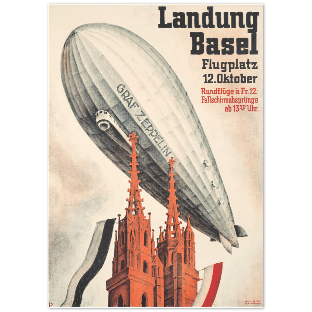 Vintage Poster Print on Premium Matte Paper - Posterify