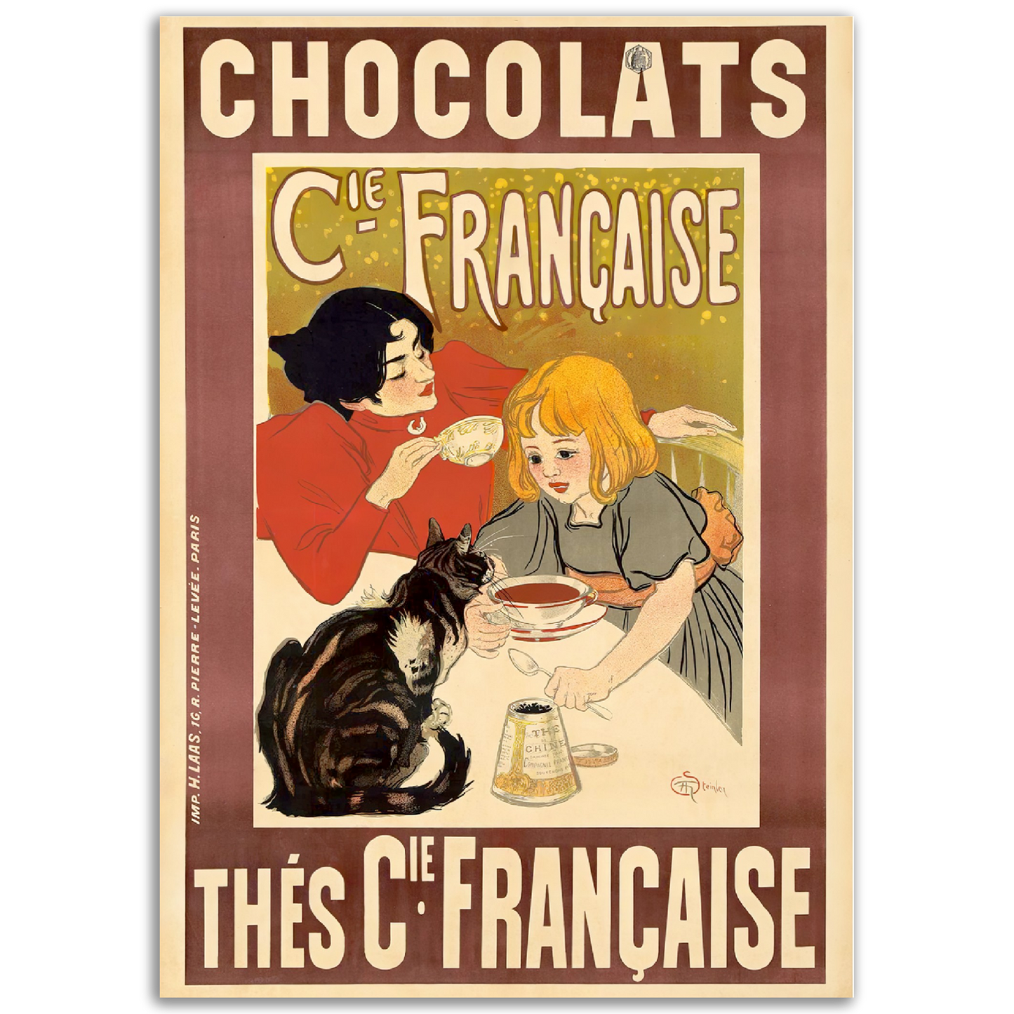 Vintage Poster on Premium Matte Paper - Posterify