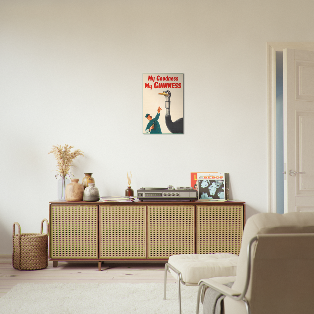 Vintage Poster Print on Premium Matte Paper - Posterify