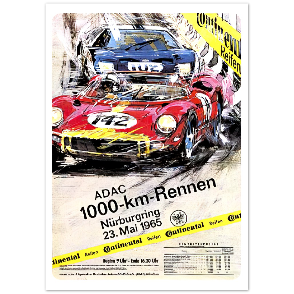 Vintage Poster on Premium Matte Paper - Posterify