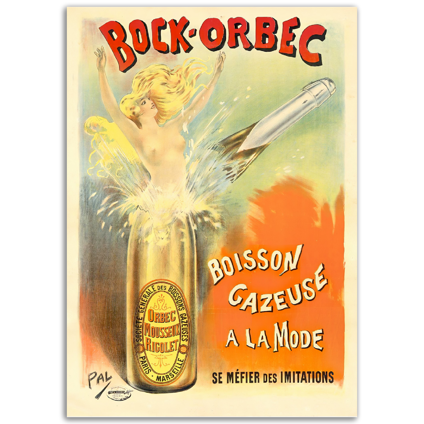 Vintage Poster on Premium Matte Paper - Posterify