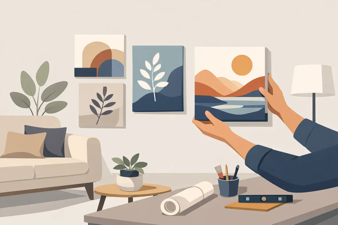 How to Decorate With Canvas Prints