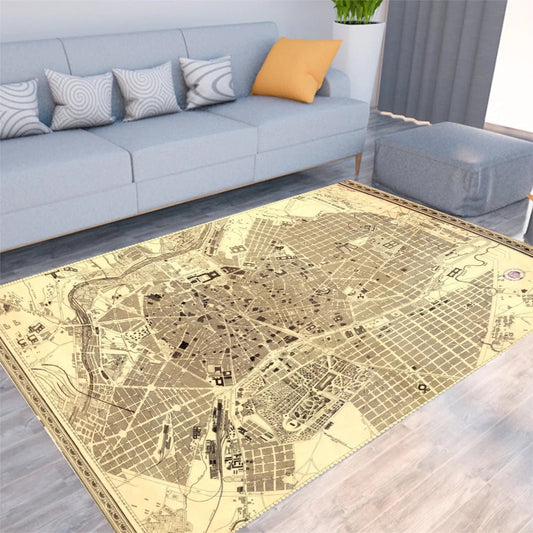 A city map of Madrid 1890 on your floor! - Posterify