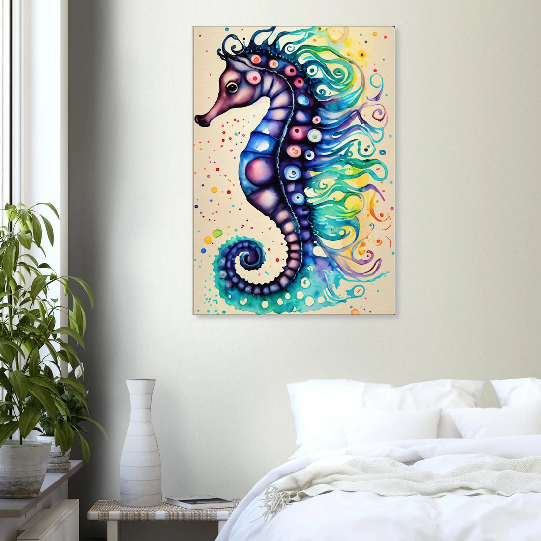 A seahorse is a gift that brings good luck. - Posterify