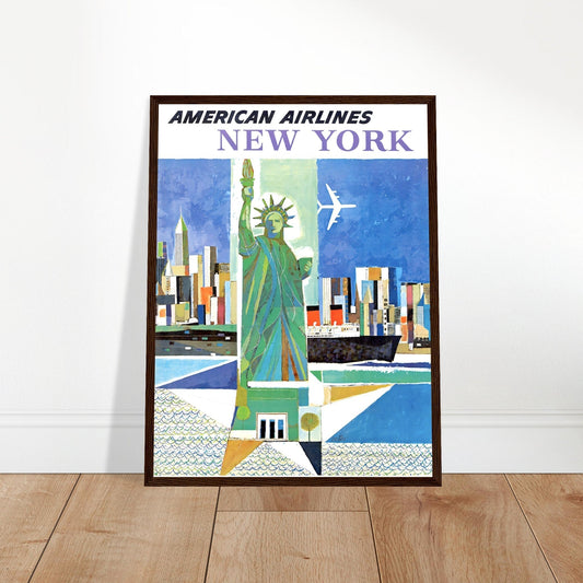 Historic Airline Advertising Posters at Home