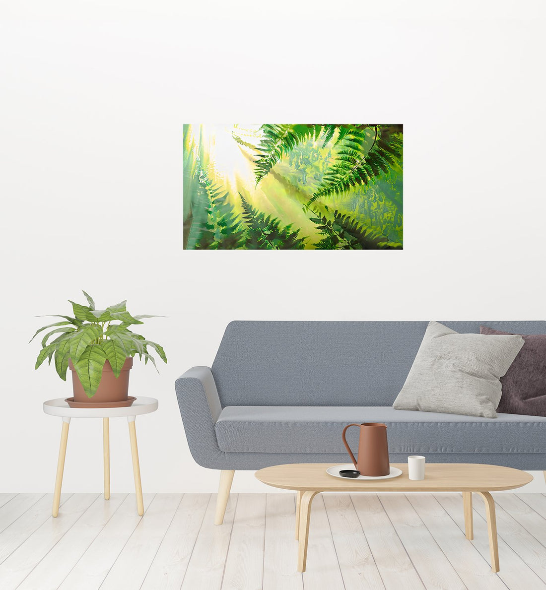 Bring nature into your room with a canvas print - Posterify