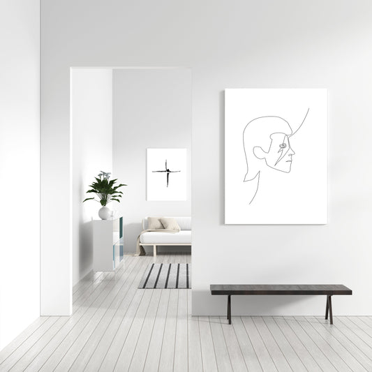 Minimalism can be so fulfilling, check out our new art canvas - Posterify