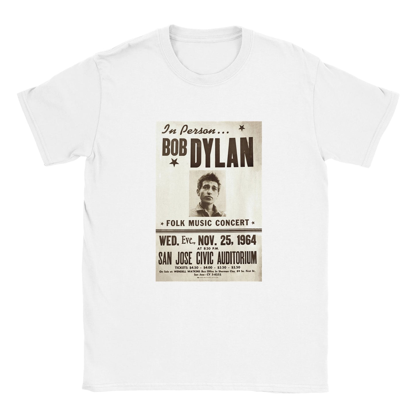 Bob Dylan #2 Classic Unisex Crewneck T-shirt - Posterify