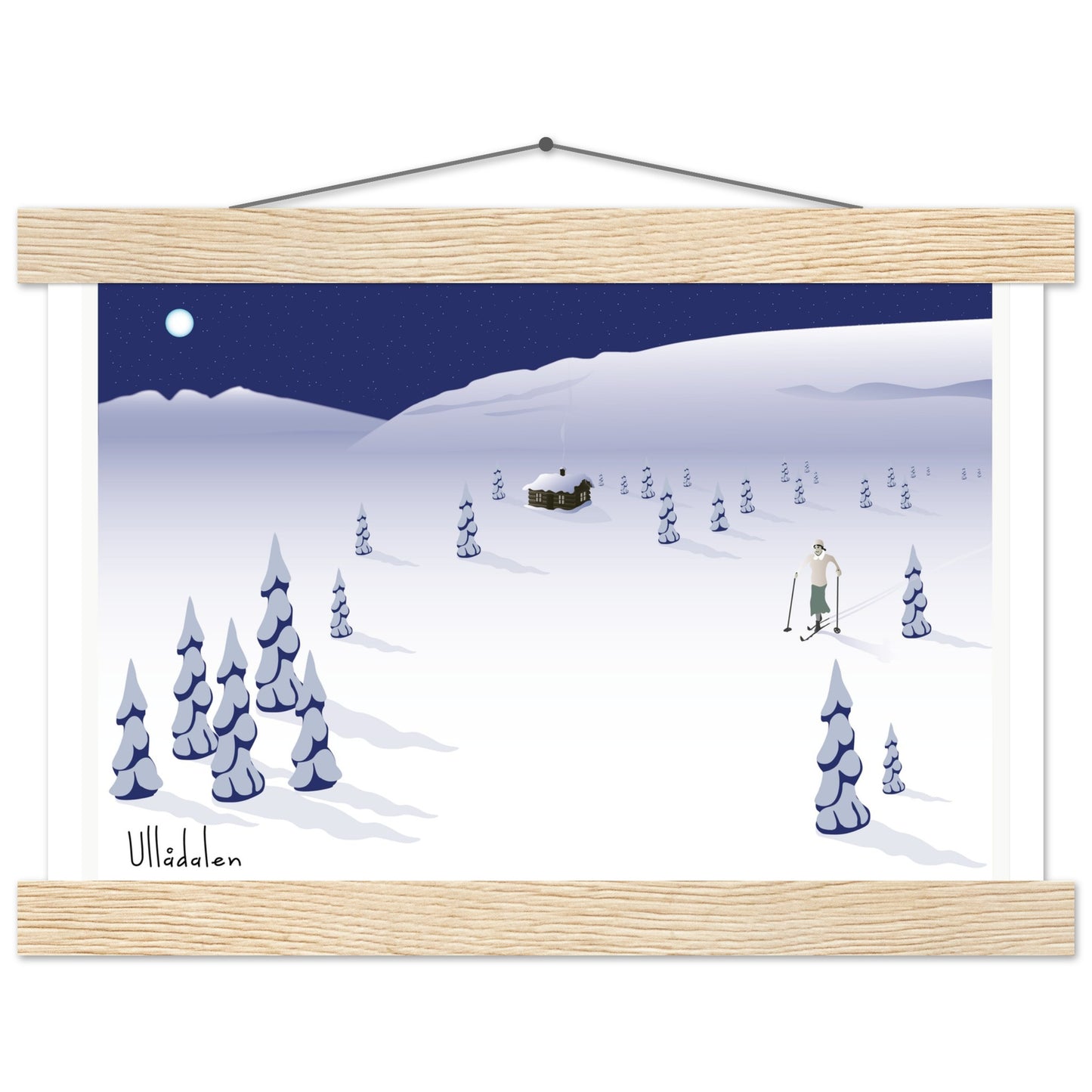 Ullådalen, Åre, Sweden, by Posterify design, Poster on Premium Matte Paper - Posterify