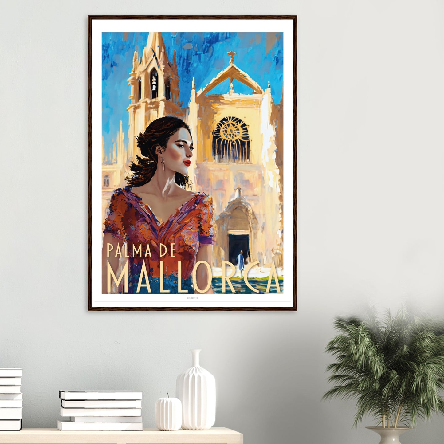 Palma, Mallorca Poster by Posterity Design on Premium Matte Paper - Posterify