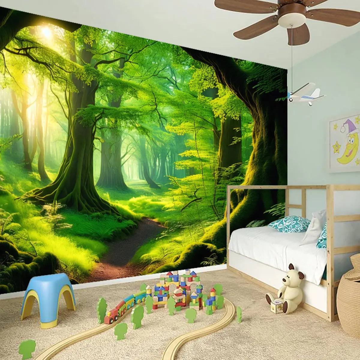 Tolkien Forest Wall Sticker - Image #1