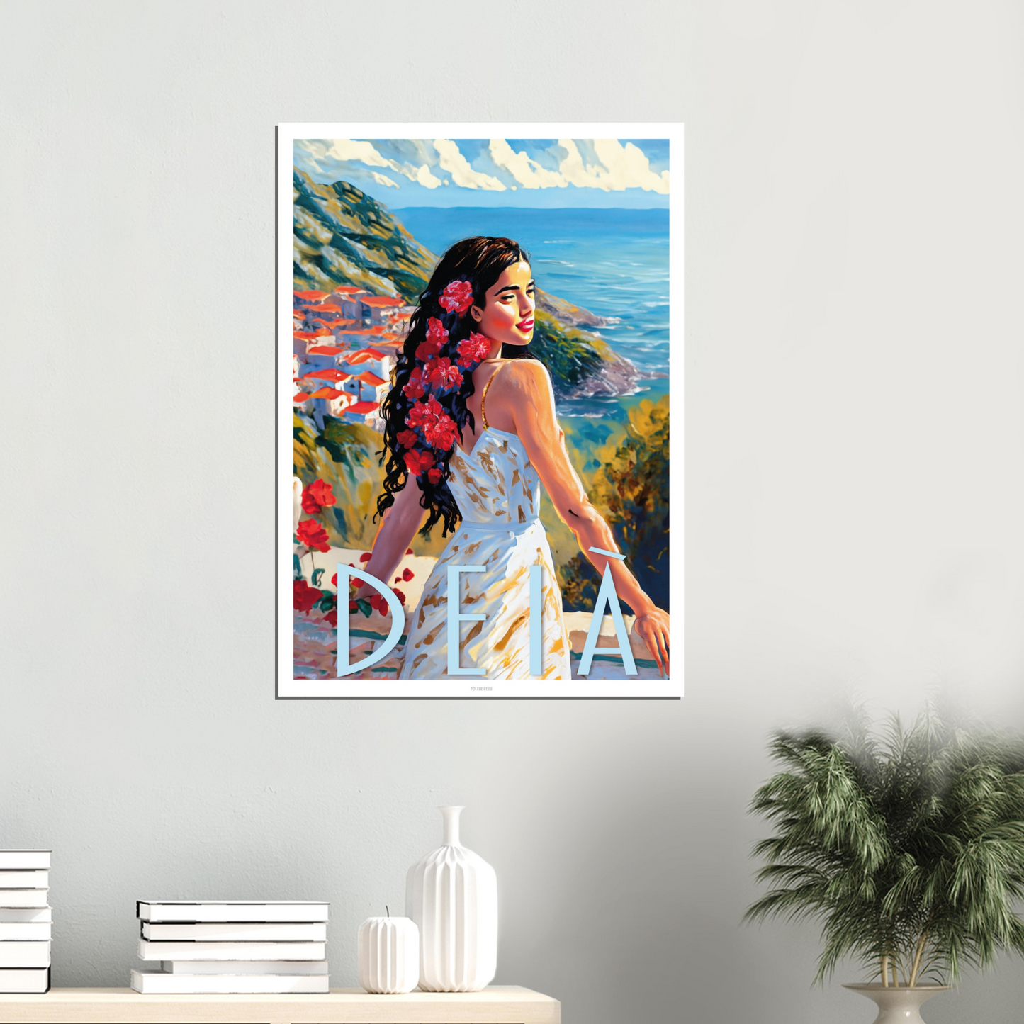 Deiá, Mallorca Poster by Posterity Design on Premium Matte Paper - Posterify