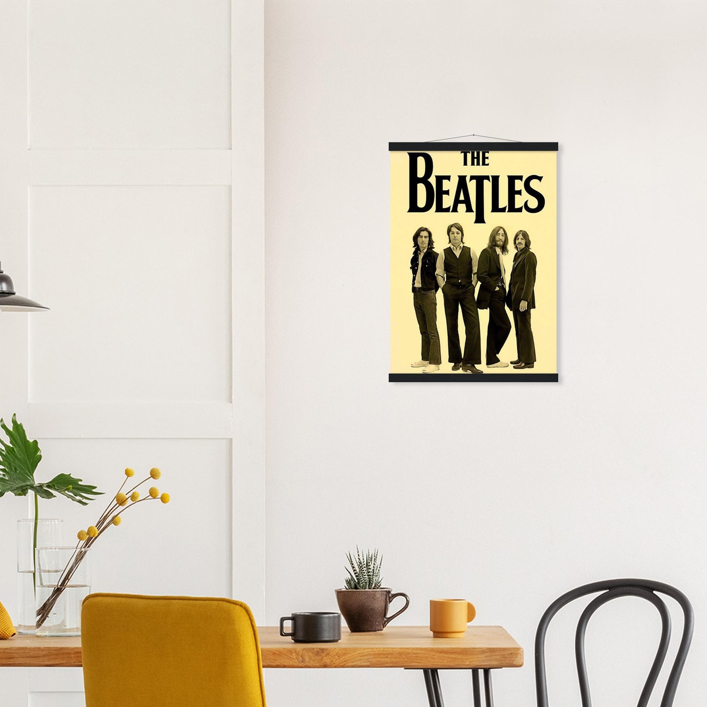 The Beatles Vintage Poster Reprint on Premium Matte Paper - Posterify