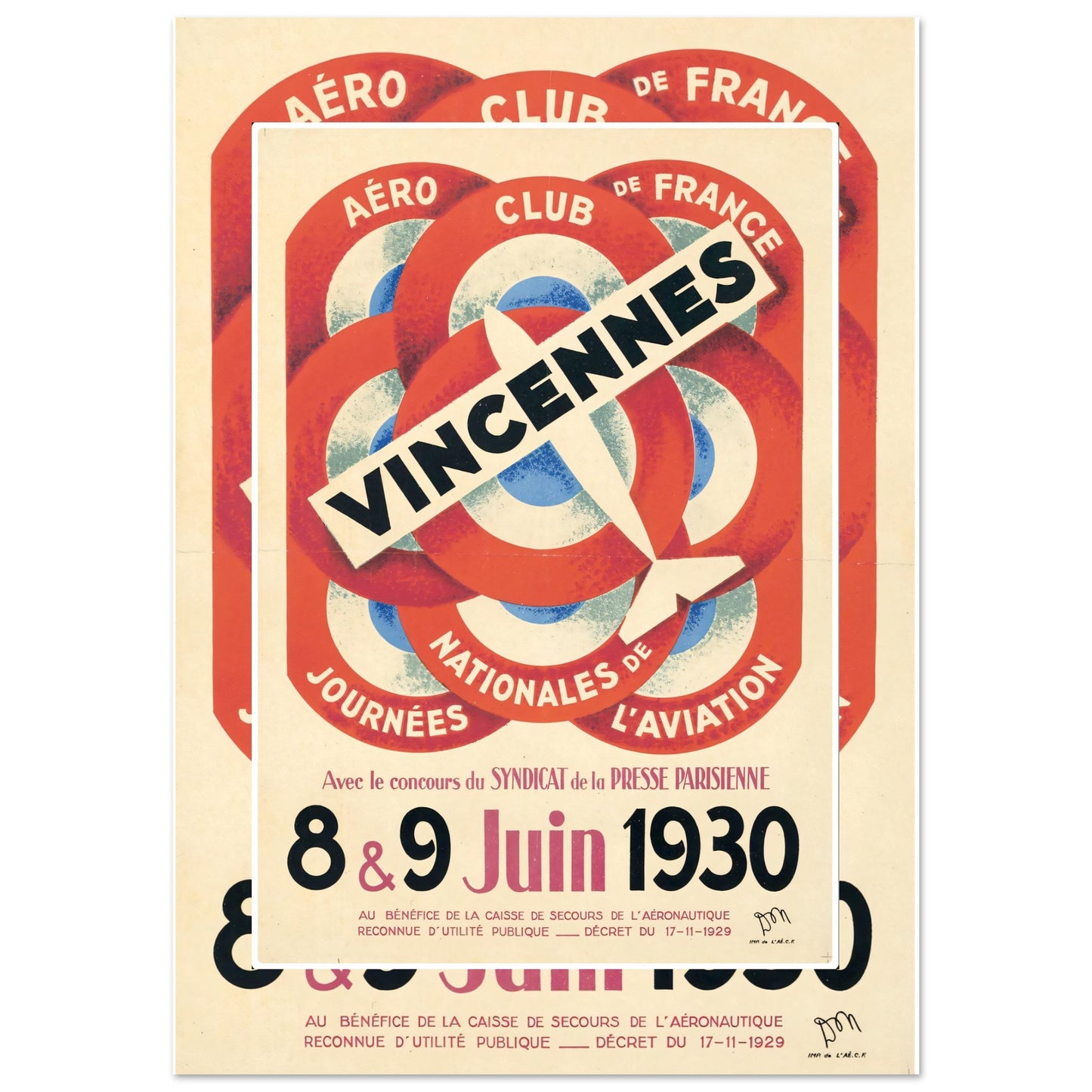 Vintage Poster Reprint on Premium Matte Paper - Posterify