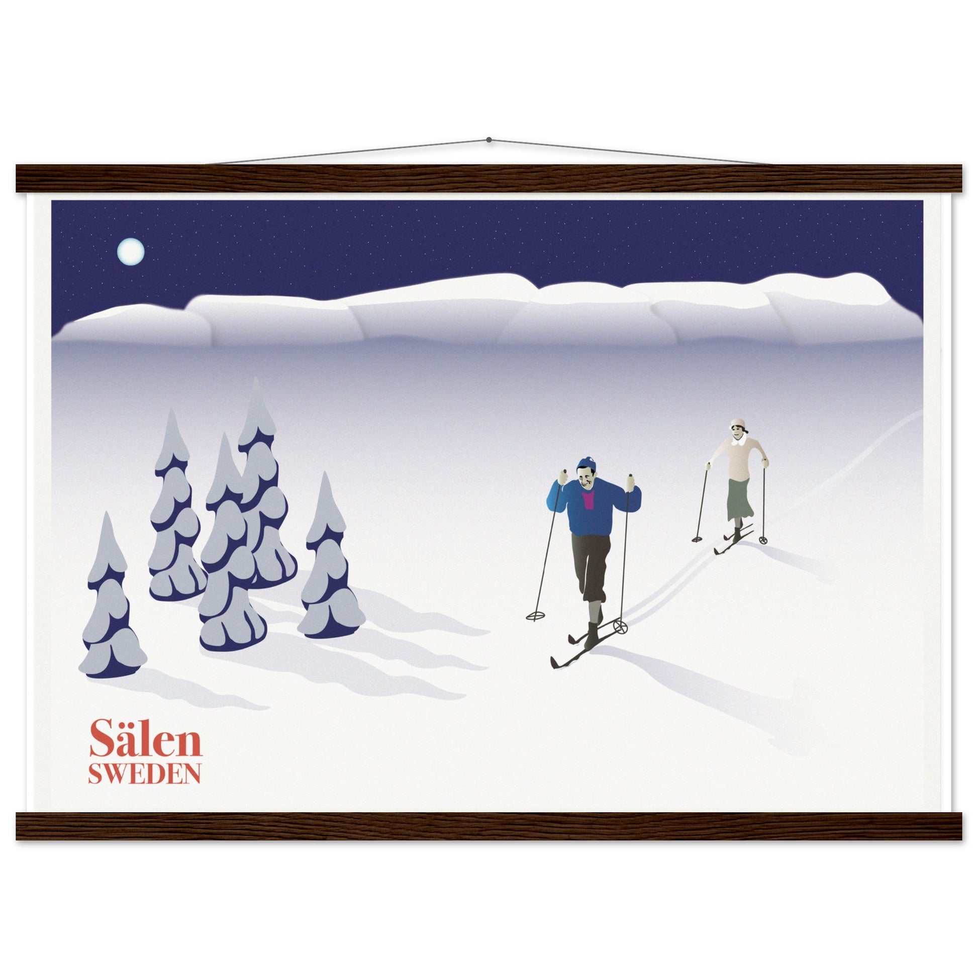 Sälen, Sweden, by Posterify design, Premium Matte Paper Poster - Posterify