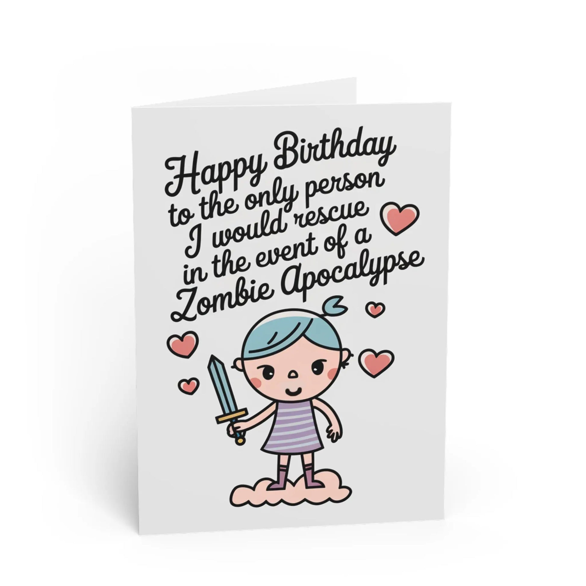 Birthday Zombie Greeting Card - Image #1